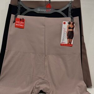 Skinny Girl Sleek Light and Breathable (3) Pack Smoother & Shapers Shorts.